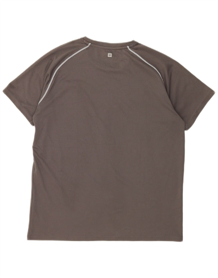 MOUNTAIN WAREHOUSE Mens IsoCool T-Shirt Top Large Grey