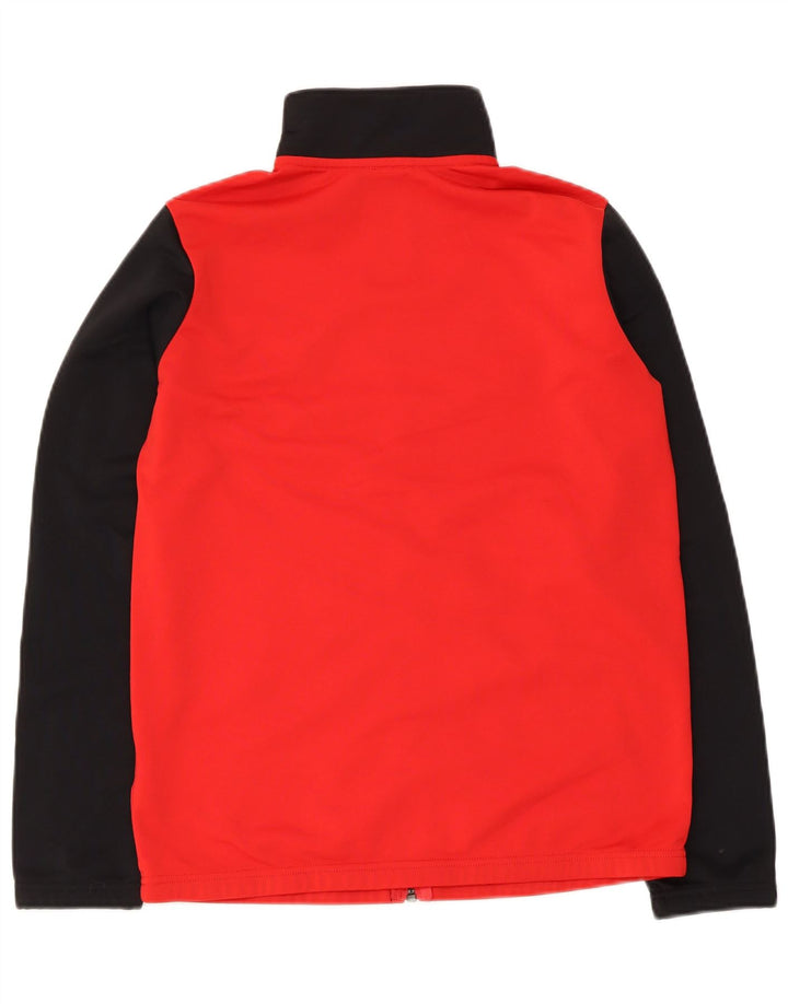 Nike Boys træningsdragt topjakke 13-14 år XL Rød Colourblock Polyester