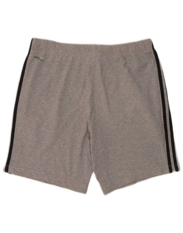 Adidas Mens Clima 365 Sport Shorts Pequeño Gris Algodón