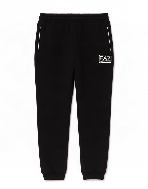 Emporio Armani Pantalon de survêtement graphique pour garçon 11-12 ans Noir