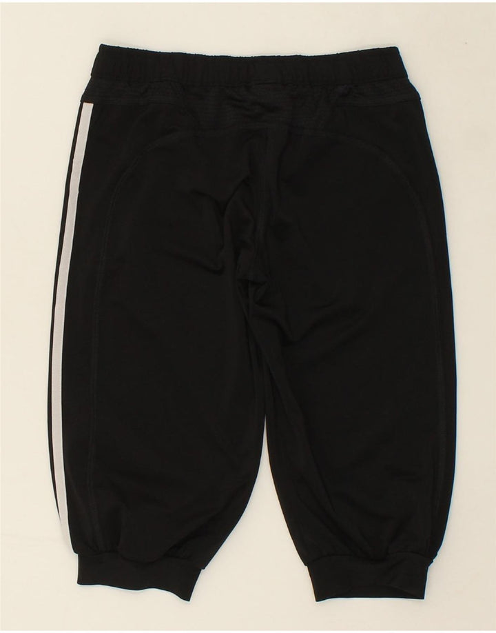 ADIDAS Girls Sport Shorts 9-10 Years Black Polyester Vintage Adidas and Second-Hand Adidas from Messina Hembry 