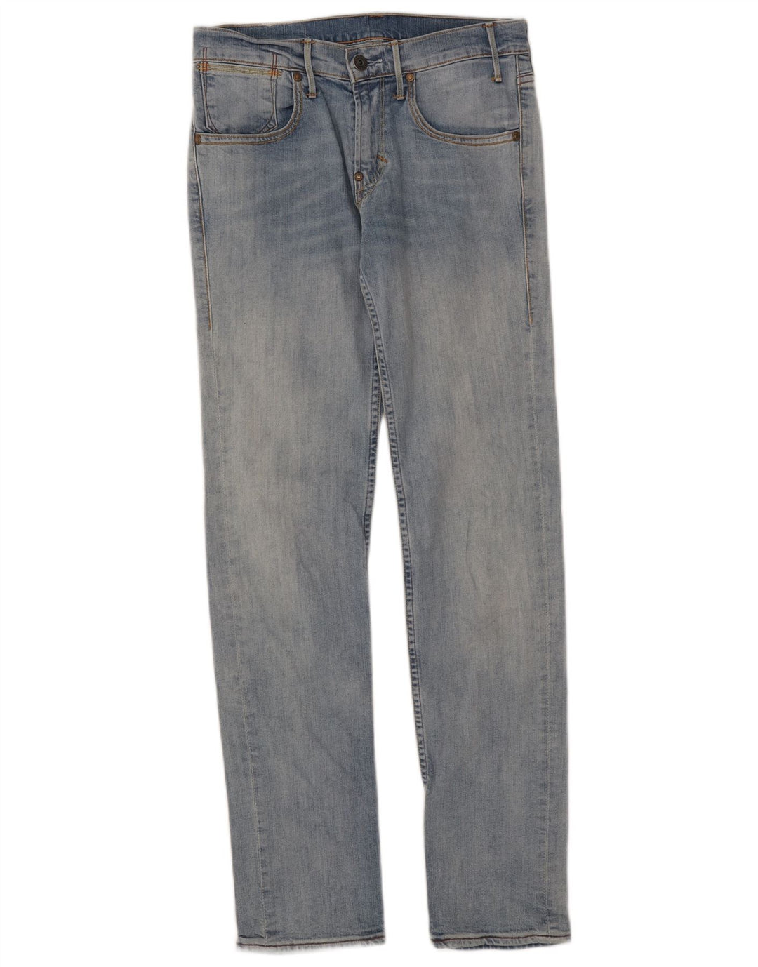 Мужские узкие джинсы Levi's W29 L32 синие, хлопок