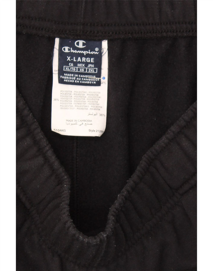 CHAMPION Mens Tracksuit Trousers XL  Black Cotton Vintage Champion and Second-Hand Champion from Messina Hembry 