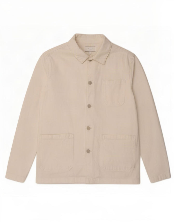 Chaqueta vaquera para hombre Reiss UK 38 Algodón blanco mediano