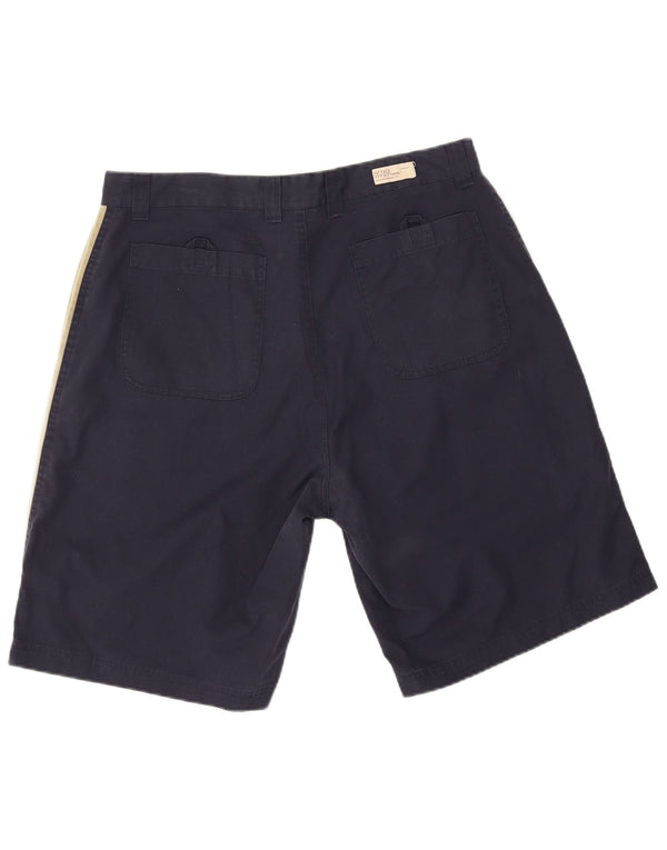 Pantaloncini casual da uomo Fat Face Large W34 Poliestere color block blu navy