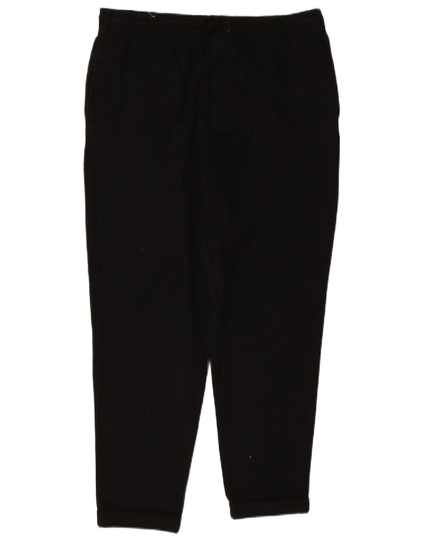 Zara Herre Tapered Chino Bukser Large W32 L28 Sort Polyester