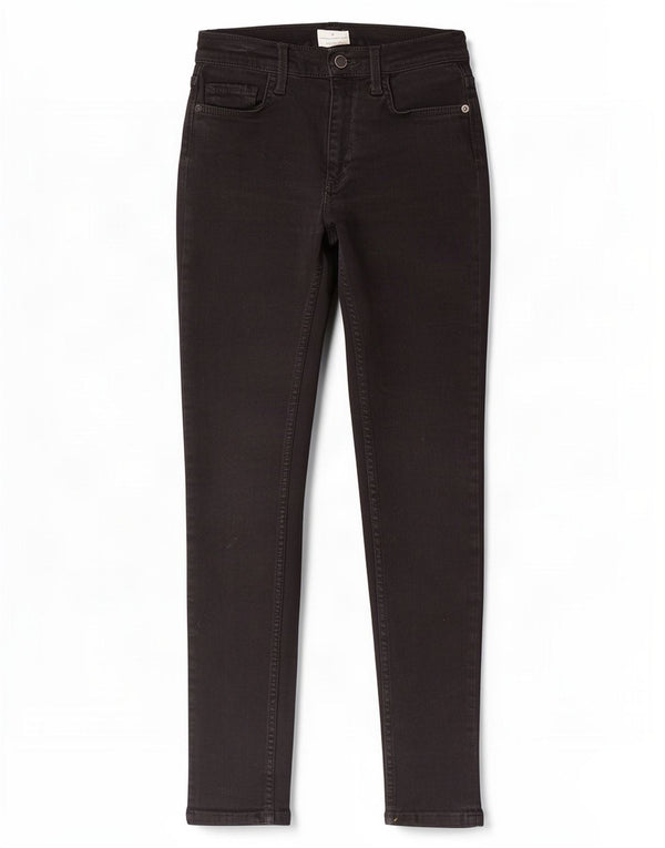 French Connection Damen Skinny Jeans UK 6 XS W25 L29 Schwarz