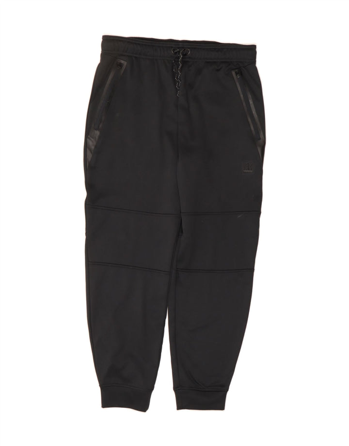 DKNY Mens Tracksuit Trousers Joggers Small  Black Polyester Vintage Dkny and Second-Hand Dkny from Messina Hembry 