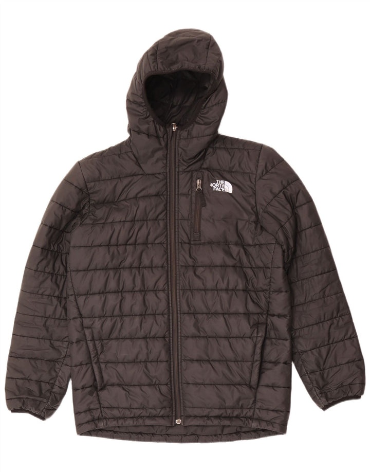 The North Face Boys Polstret Hættejakke 14-15 år XL Sort Polyester