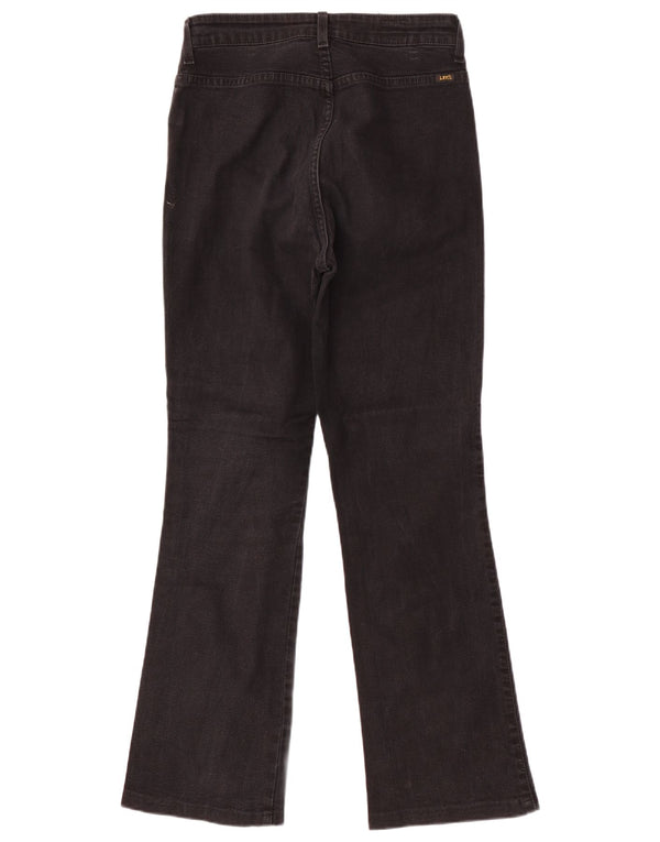 Женские джинсы Bootcut с высокой талией Lee W31 L30, черный хлопок