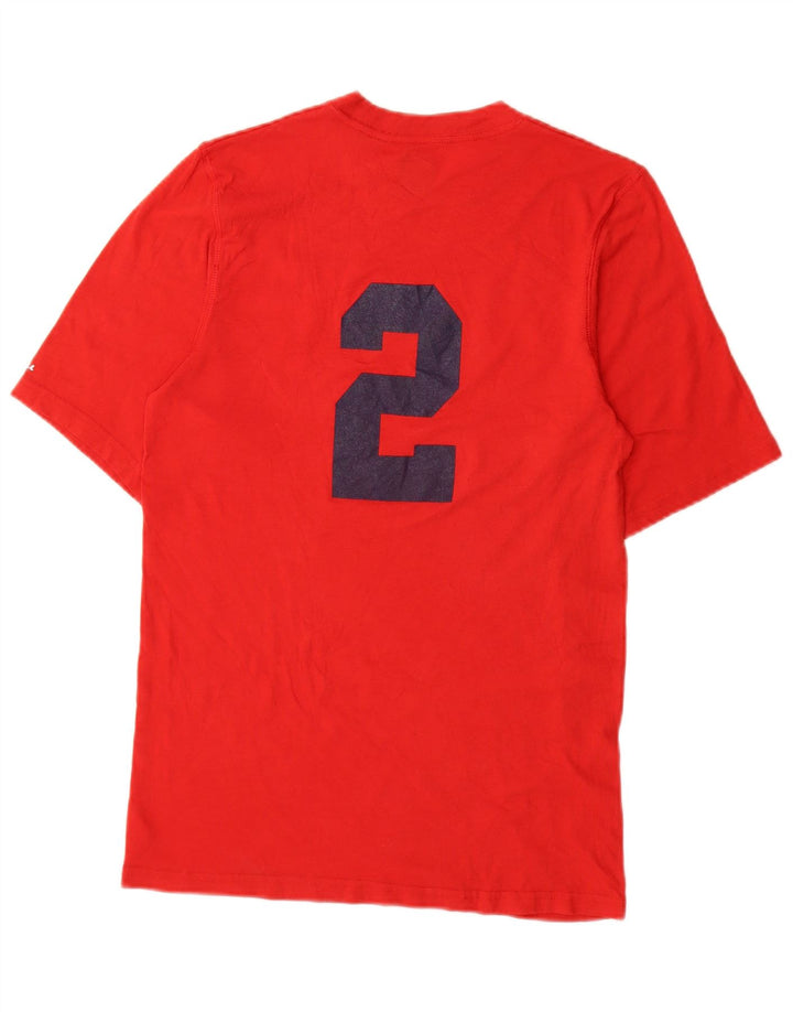 RUSSELL ATHLETIC Herren-T-Shirt mit Grafik, Größe S, Rot, Polyester