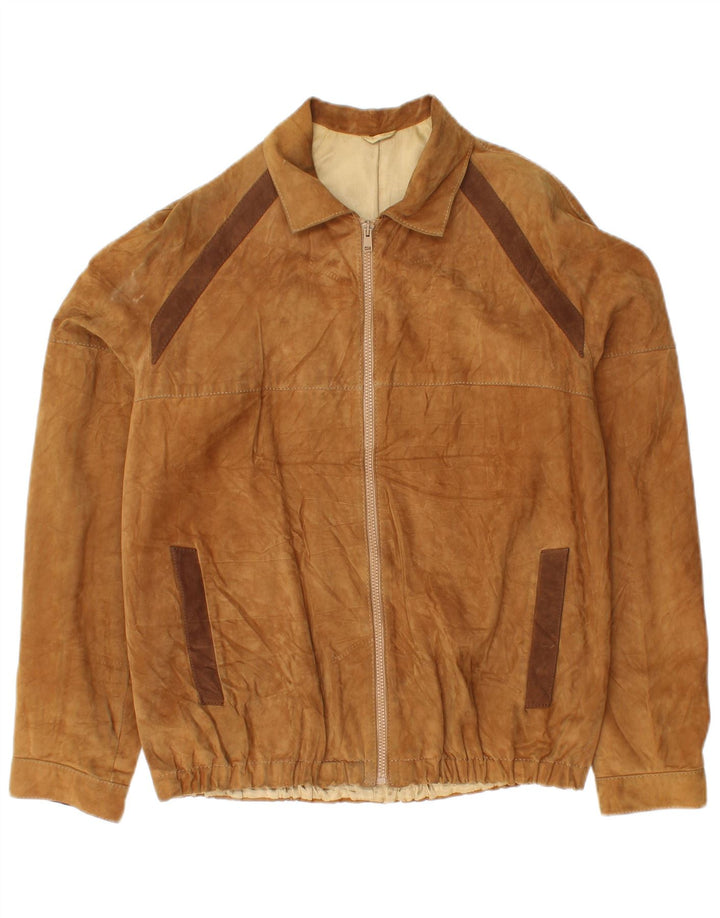 Giacca Scamosciata Uomo Bignami IT 48 Beige Medio