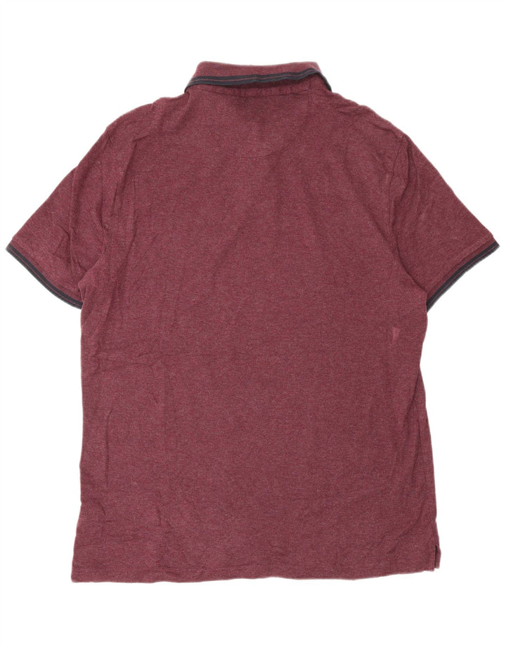 MICHAEL KORS Polo da uomo in cotone bordeaux medio