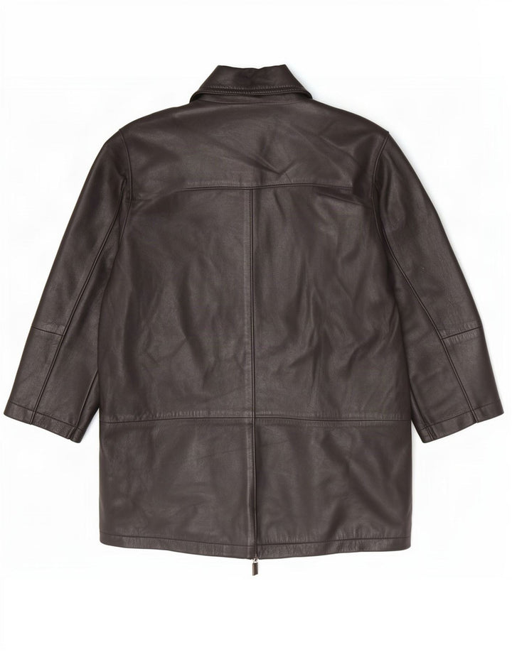 TCM Manteau en cuir pour femme EU 42/44 Large Noir