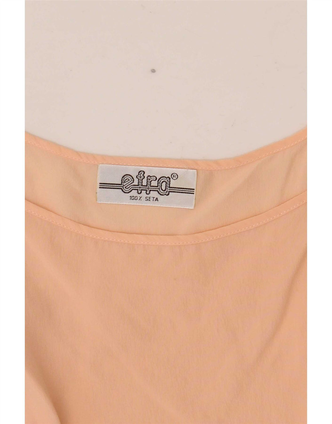 Vintage Womens Sleeveless Blouse Top UK 12 Medium Pink Silk