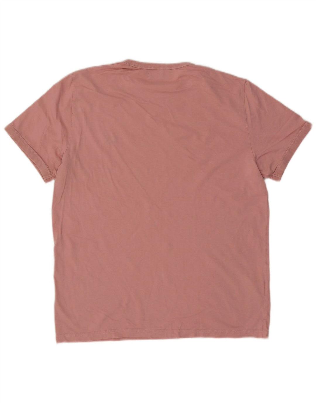 Fred Perry Mens T-Shirt Top Medium Pink Cotton