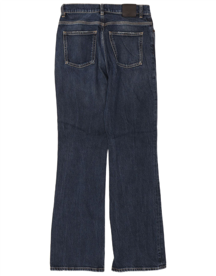Massimo Dutti Womens Bootcut Jeans EU 36 XS W26 L31 Blue Cotton