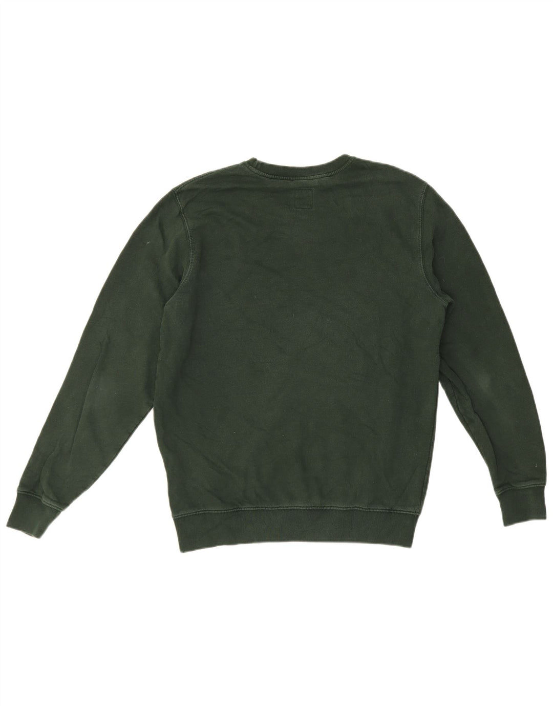 Vans Mens Graphic Sweatshirt Jumper Small Green Cotton