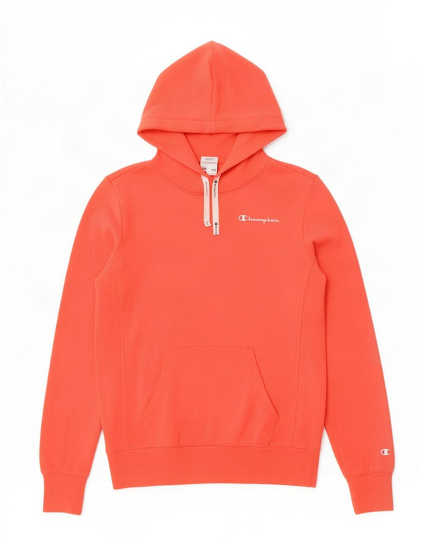 Champion Dame Hoodie Jumper UK 10 Small Pink Bomuld