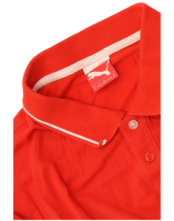 Puma Mens Polo Shirt XL Red
