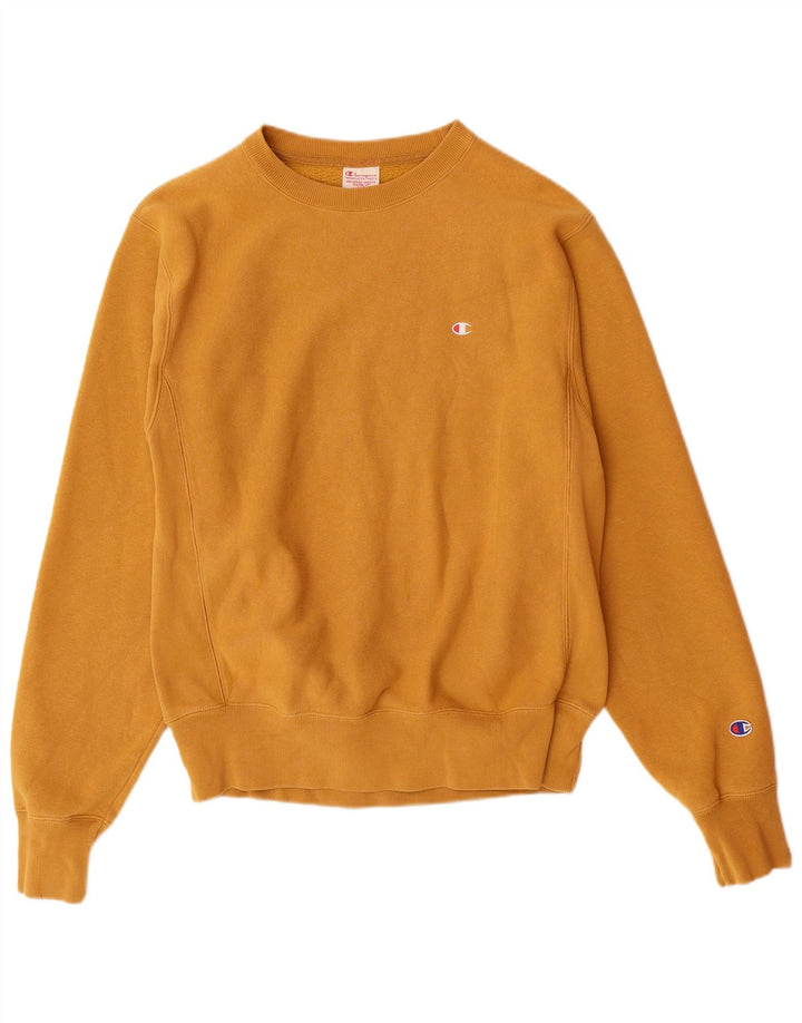 Champion Mens Sweatshirt Jumper Small Beige