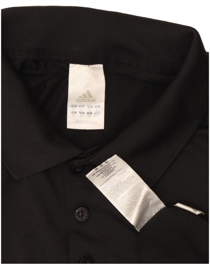 Adidas Herre Climacool Polo Shirt XL Sort Polyester
