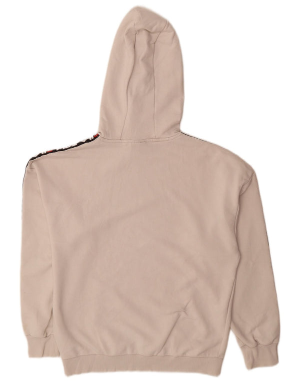 Fila Boys Tall Graphic Hoodie Džemper 15-16 godina bijeli pamuk u blokovima