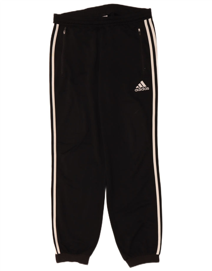 Pantaloni da tuta da uomo Adidas Joggers piccoli in poliestere nero