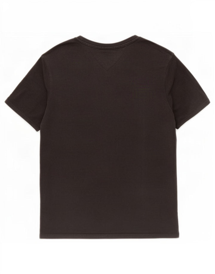 Tommy Hilfiger Mens Graphic T-Shirt Top Medium Black