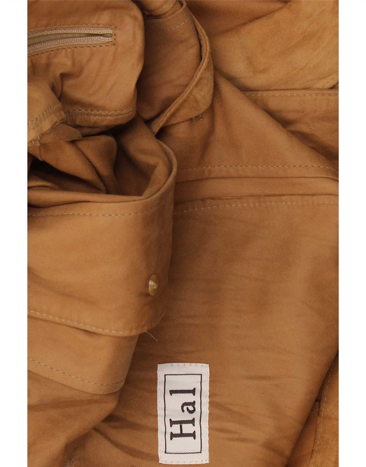 Vintage Ανδρικό Suede Jacket UK 40 Large Beige