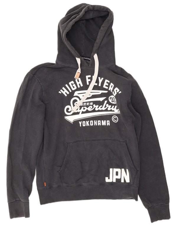 Superdry muška majica s kapuljačom XL tamnoplavi pamuk