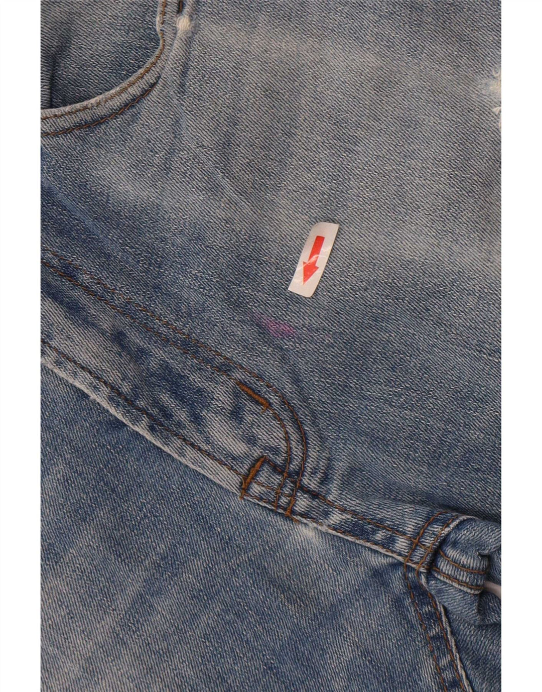Jeans slim da uomo Zara EU 42 Large W32 L34 Blu