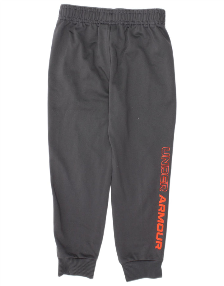 UNDER ARMOUR Chłopięce spodnie dresowe Joggery 3-4 lata Szary poliester