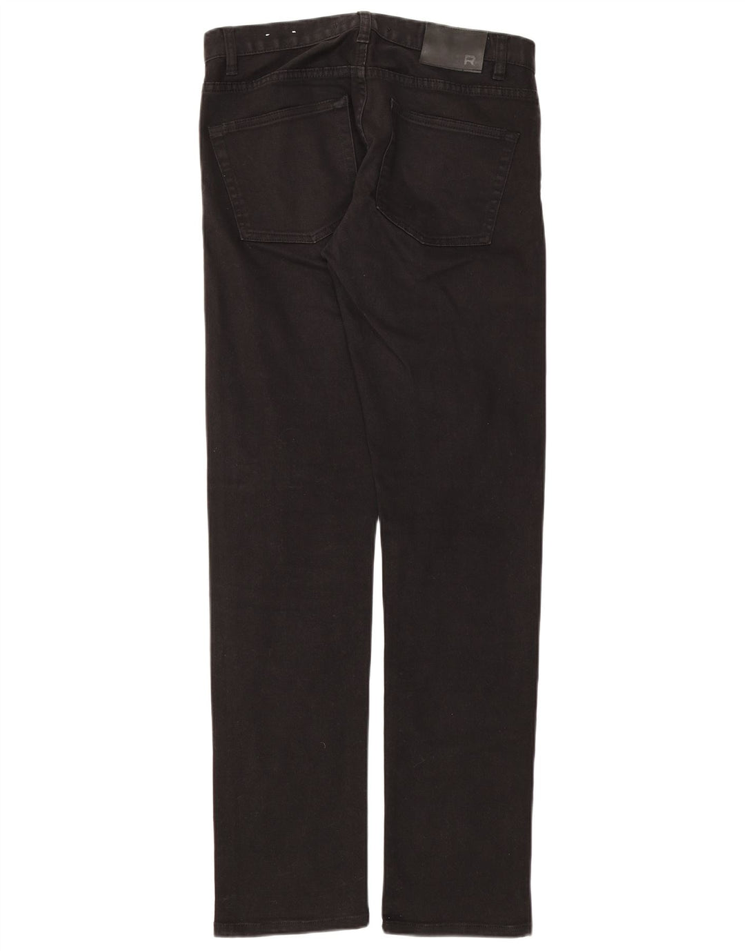 Reiss Womens Shacket Slim Jeans W30 L33 Black Cotton