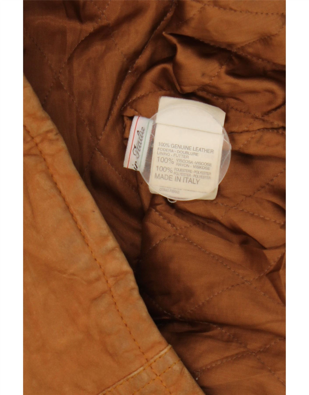 Pelle Moda Mens Suede Jacket IT 54 2XL Brown Leather