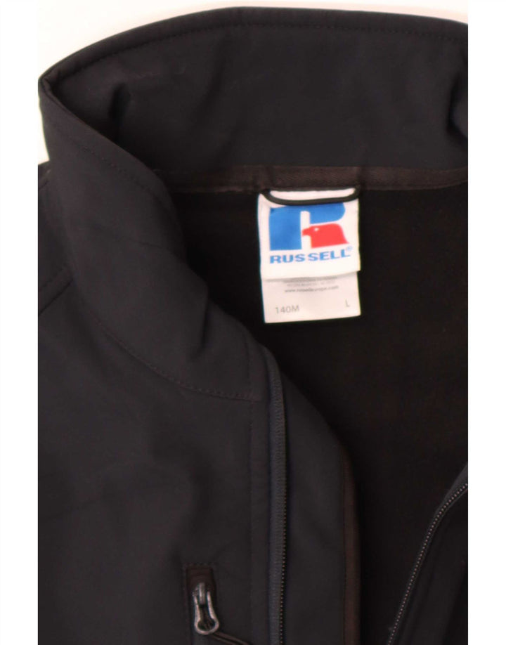Giacca a vento da uomo Russell Athletic UK 40 grande poliestere nero