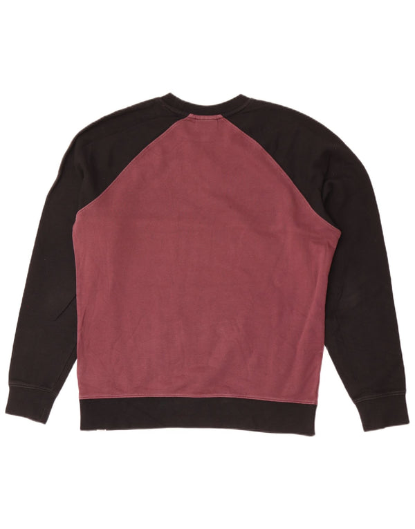 Ανδρικό φούτερ Vans Jumper Μικρό μπορντό, βαμβακερό