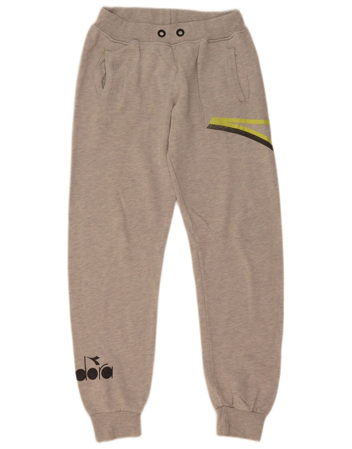 Diadora Boys Graphic Tracksuit Trousers 13-14 Years  Grey