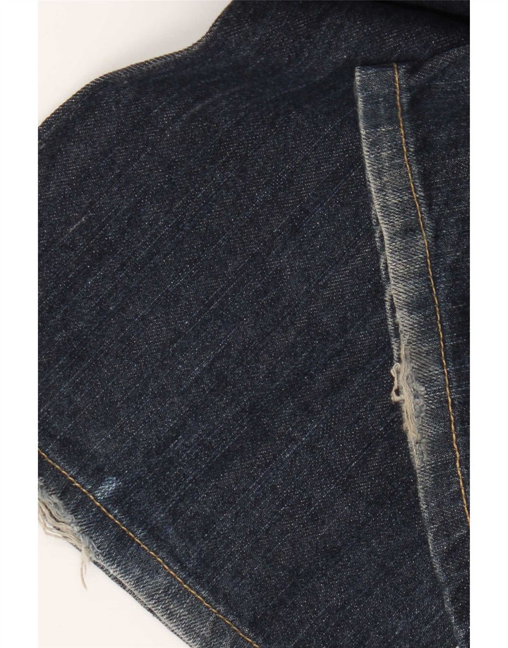 Levi's Uomo 527 Bootcut Jeans W34 L30 Blu Navy Cotone