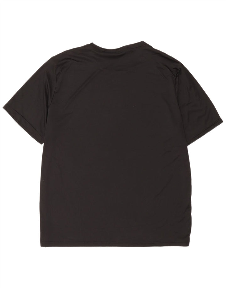 Russell Athletic Herren T-Shirt Top 3XL Schwarz Polyester