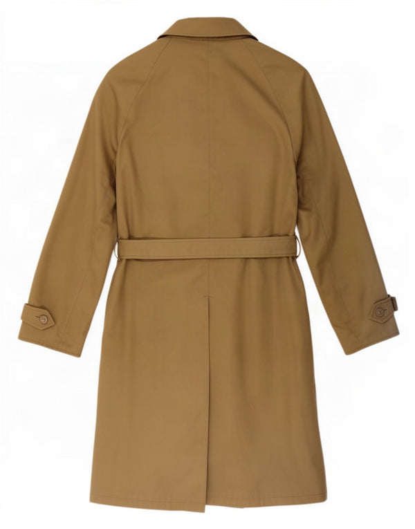 Vintage Mens Reversible Overcoat UK 36 Small Beige