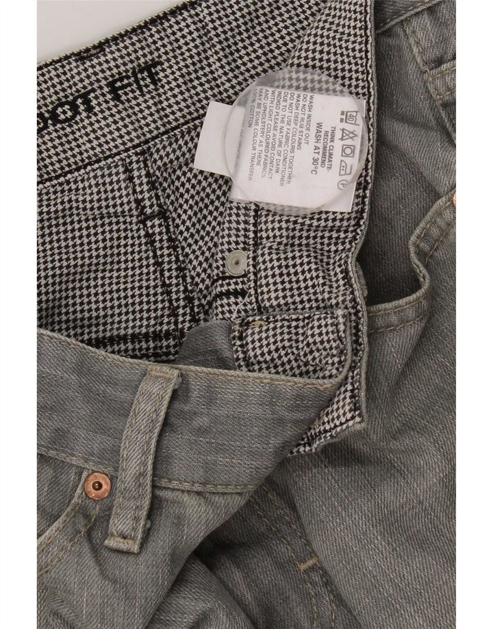 Marks & Spencer muške traperice bootcut W30 L26 sive, pamučne
