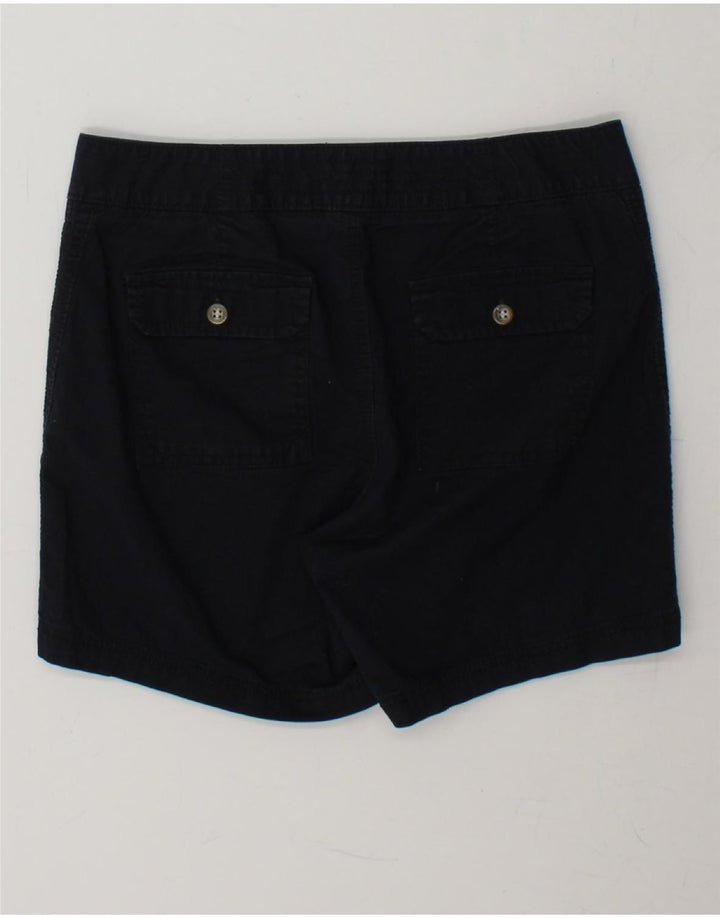 DOCKERS Womens Curvy Mid Rise Cargo Shorts US 4 Small W30  Navy Blue Vintage Dockers and Second-Hand Dockers from Messina Hembry 