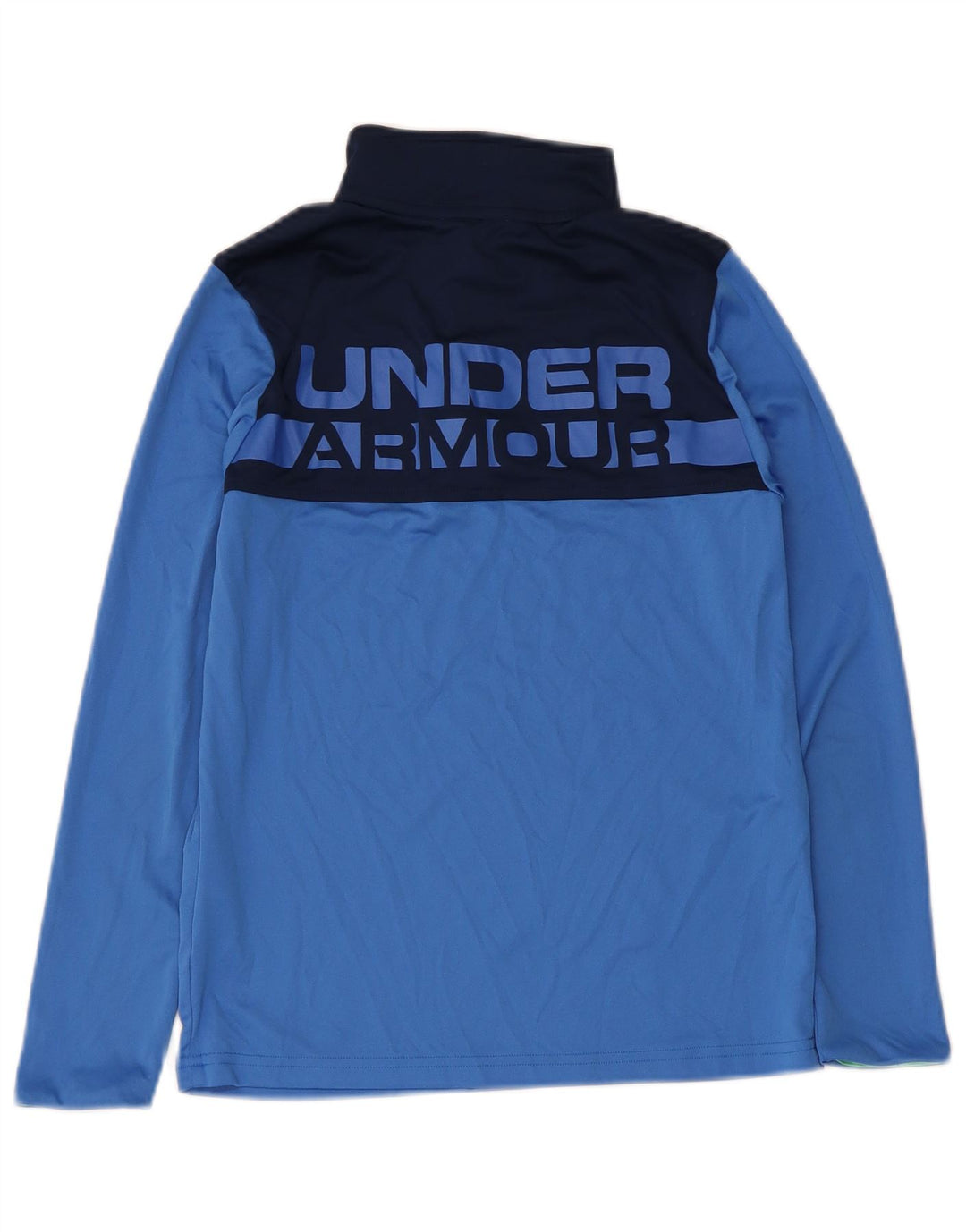 Under Armour Boys Graphic Pullover Tracksuit Top 9-10 Years Medium Blue