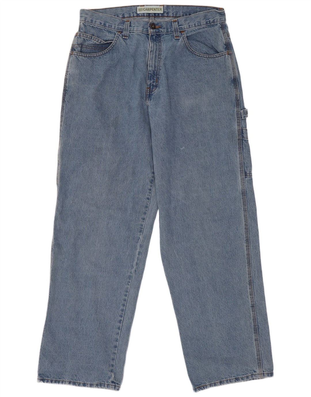 Carpenter Mens Straight Jeans W34 L32 Blue