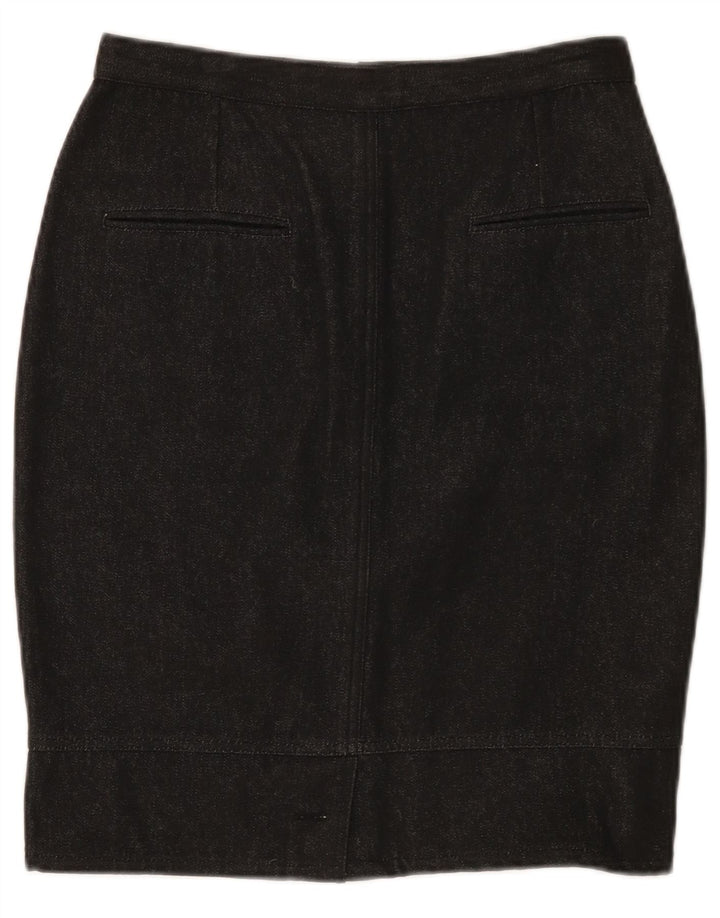 Gonna in denim da donna Giorgio Grati IT 44 media W28 nera