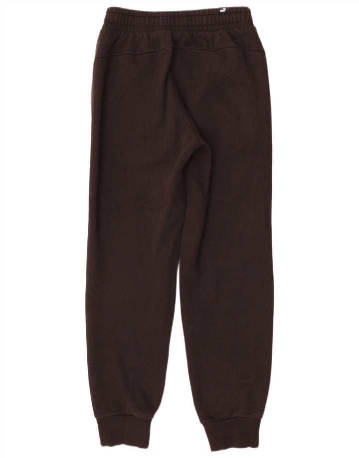 Puma Mens Tracksuit Trousers Joggers Small  Black Cotton