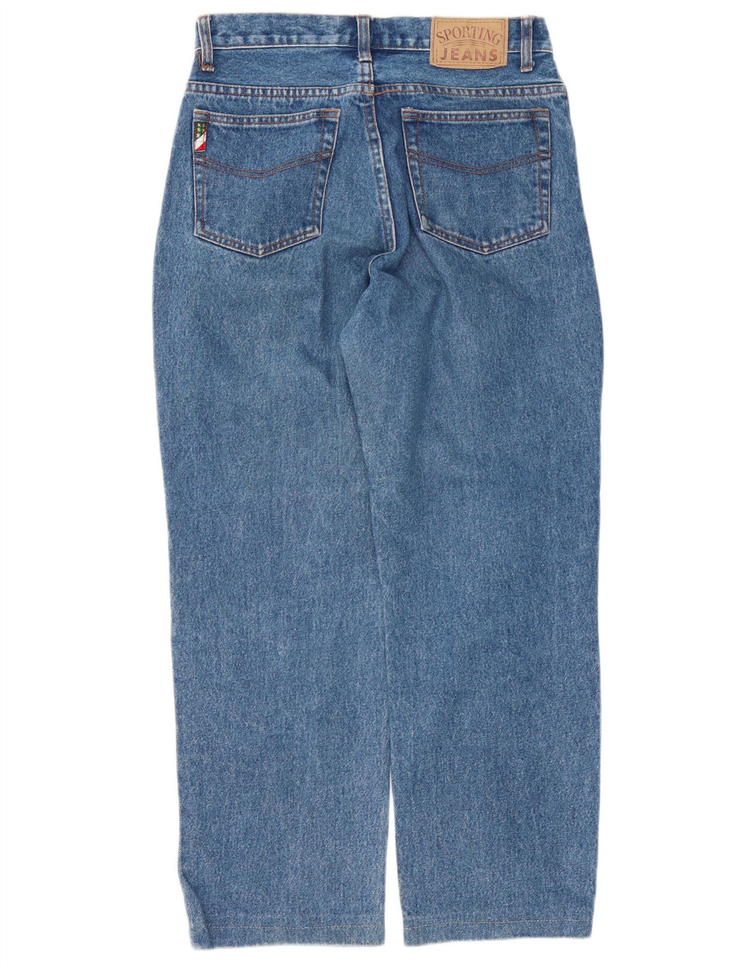 Jeans affusolati da donna sportivi IT 44 medio W30 L27 cotone blu