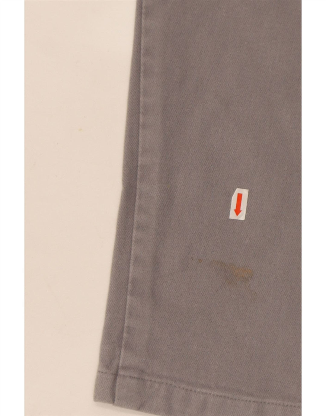 Valentino Mens Straight Jeans W34 L26 Grey Cotton