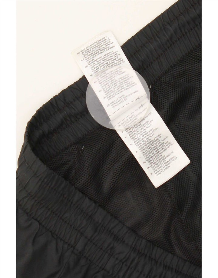 Adidas Mens Tracksuit Trousers UK 38/40 Medium Black Polyester